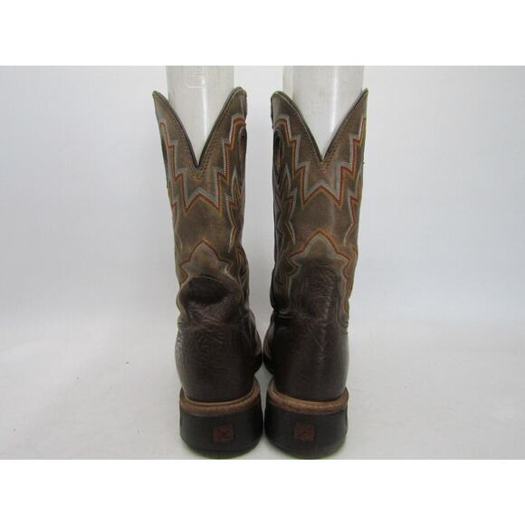 Twisted X Mens Size 11.5 D Brown Leather Buckaroo Cowboy Western Boots